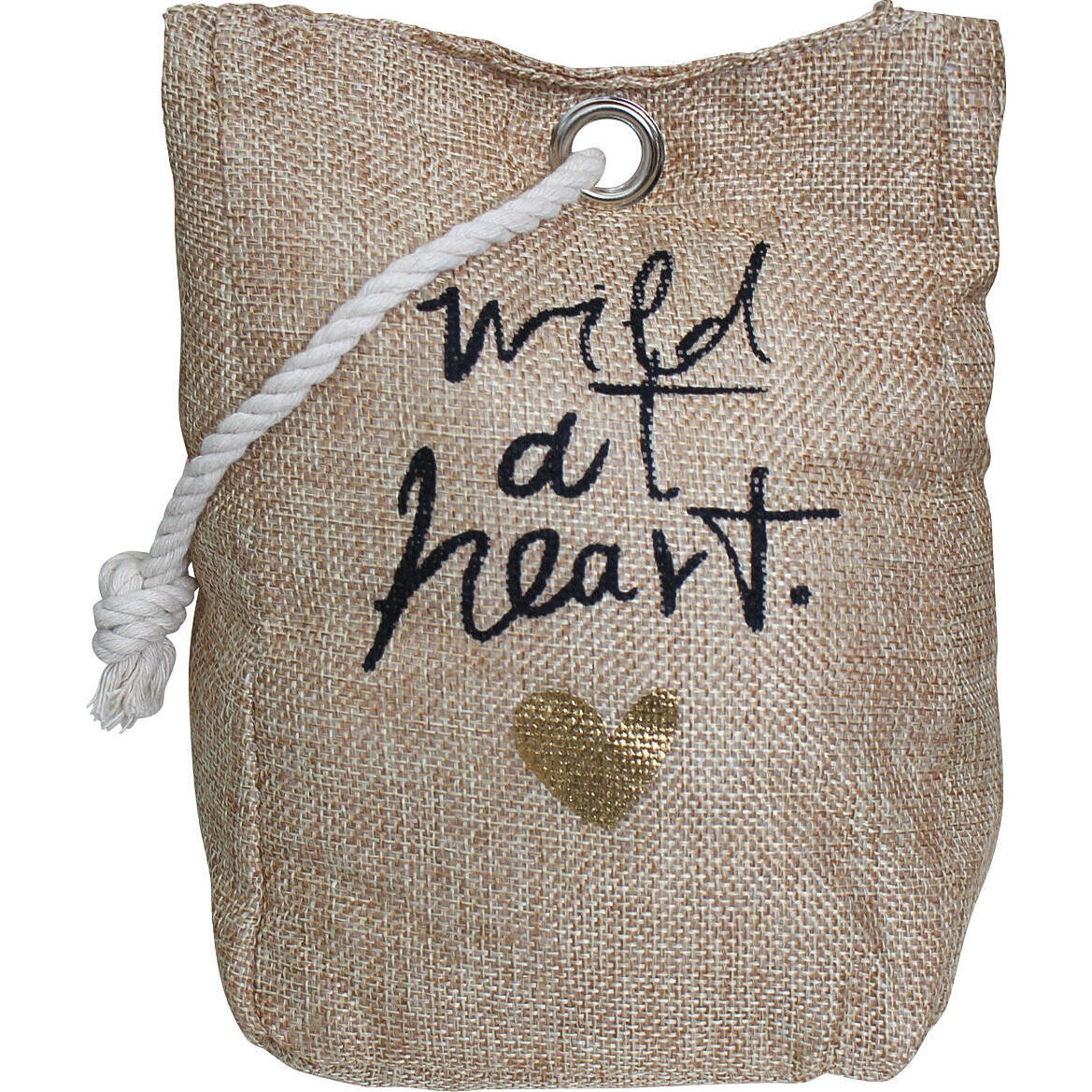 Doorstop Heart Wild