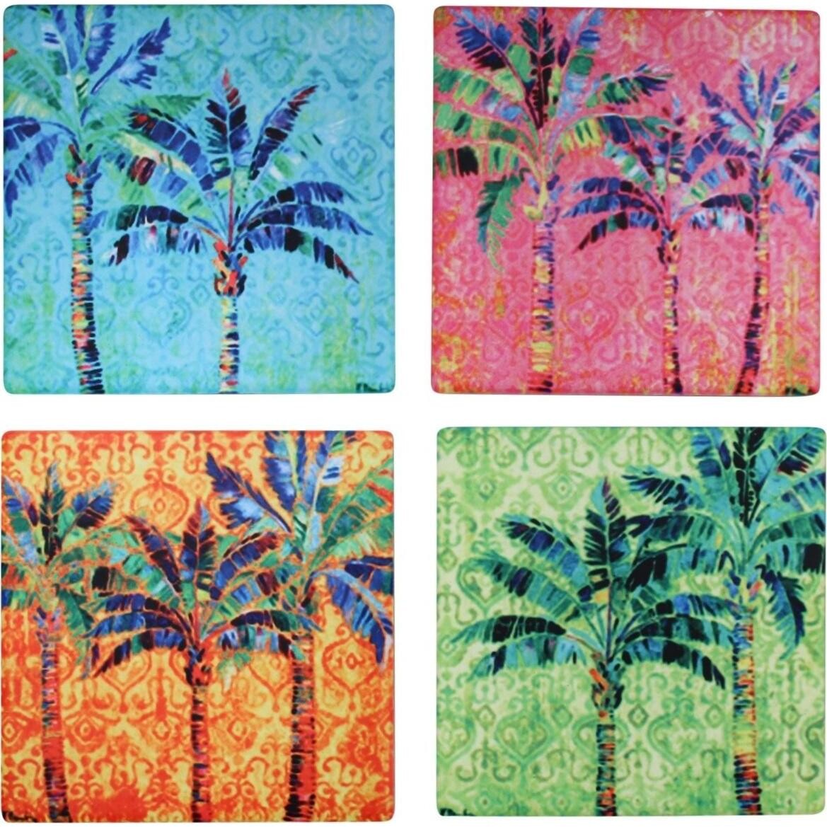 Coasters Bright Palms Asstd