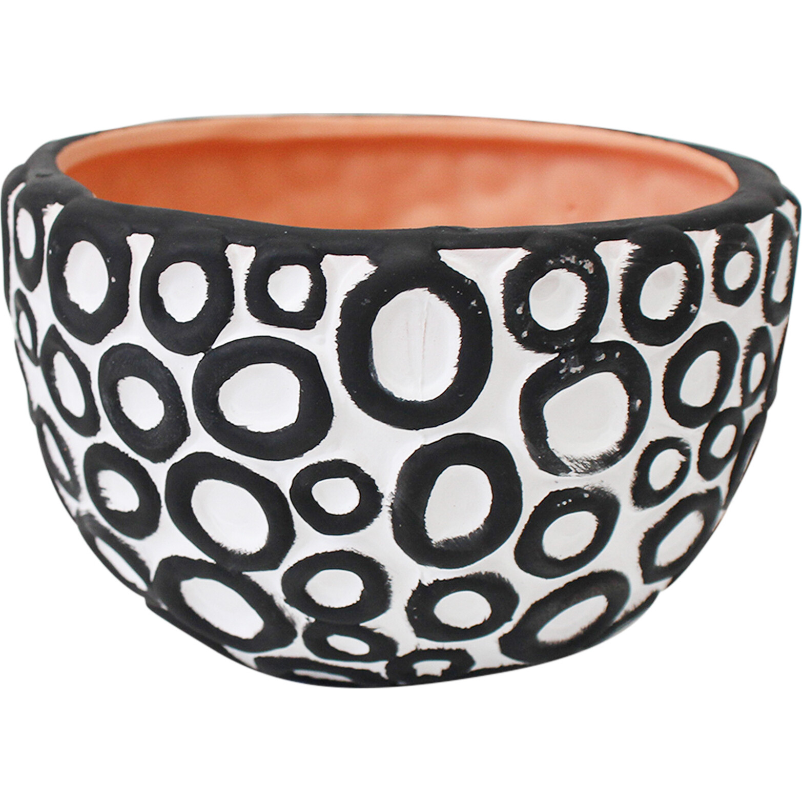 Planter Circles Black