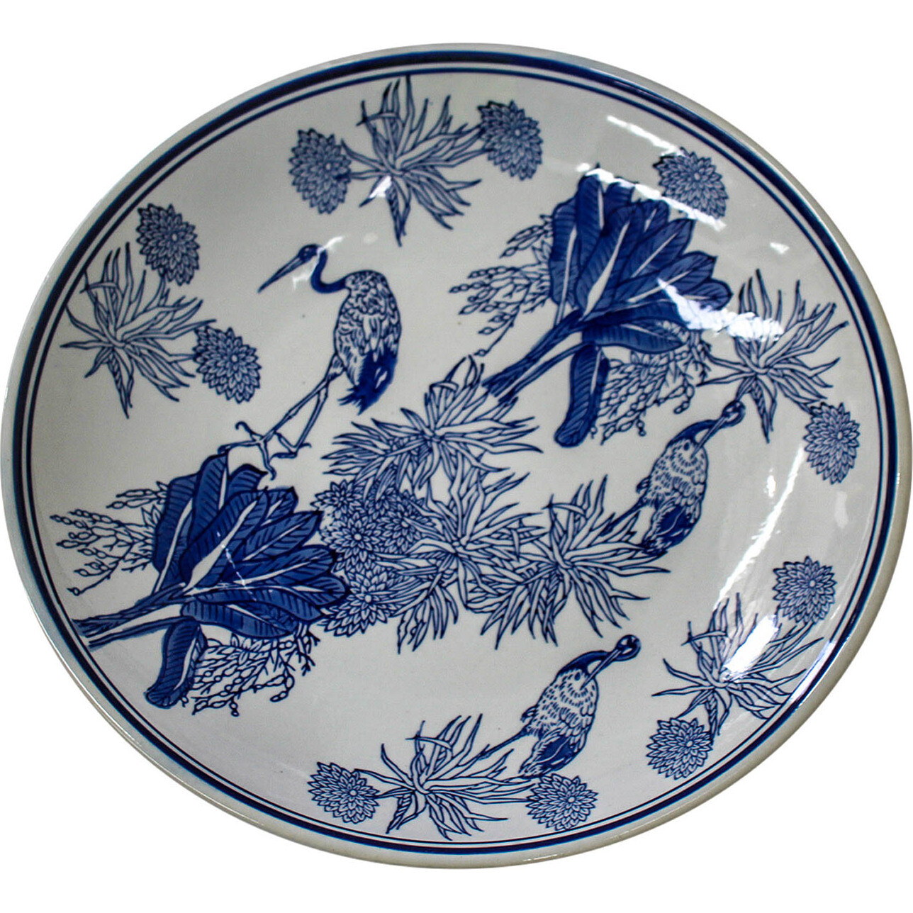 # Platter Blue Stork