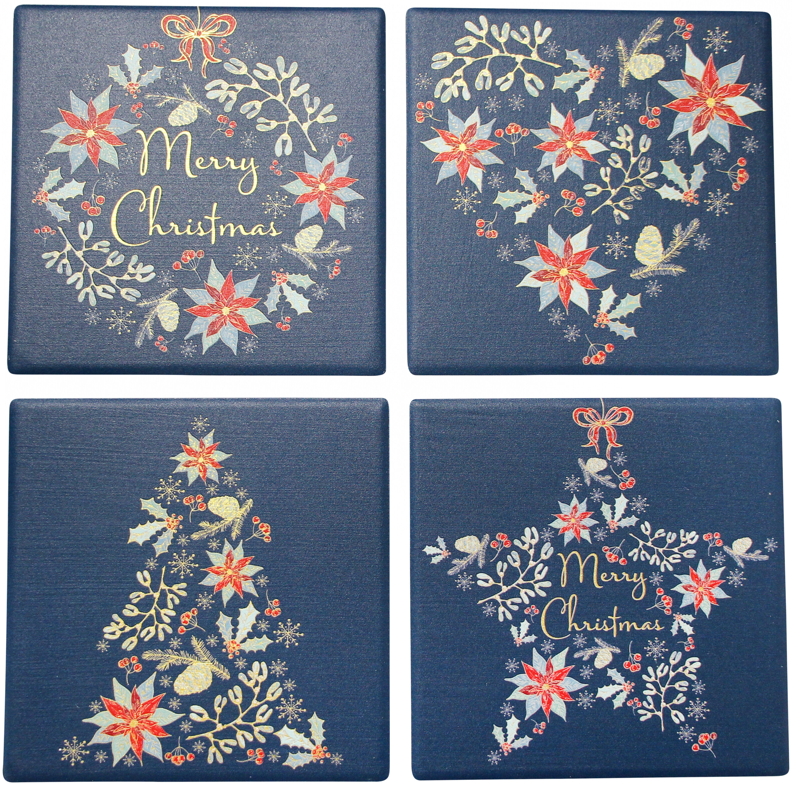 Coasters Elegant Christmas