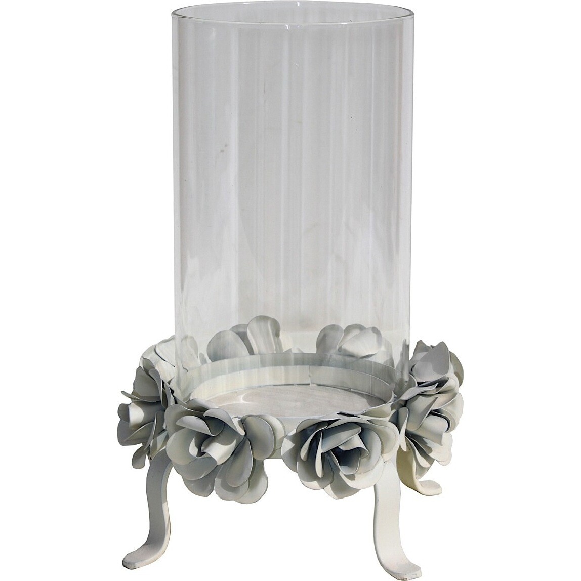 Candleholder - Rustic Roses