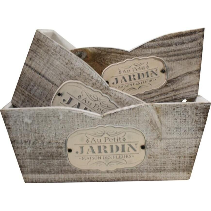 Boxes Jardin Dimple S/3