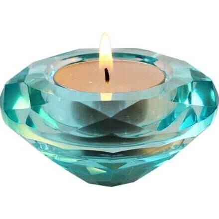 Cristal Votive - Aqua