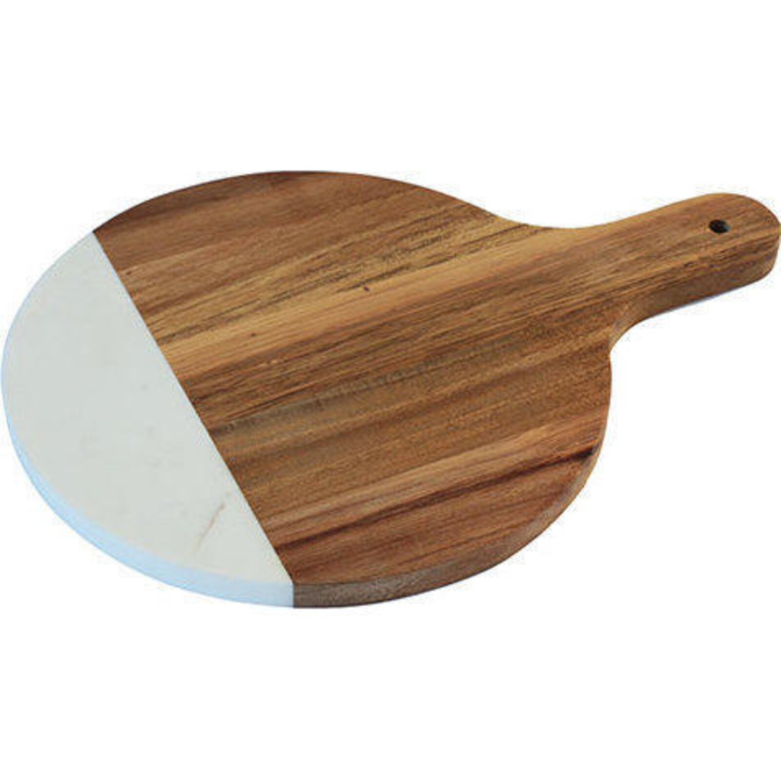 Serving Board Marble Tip Round