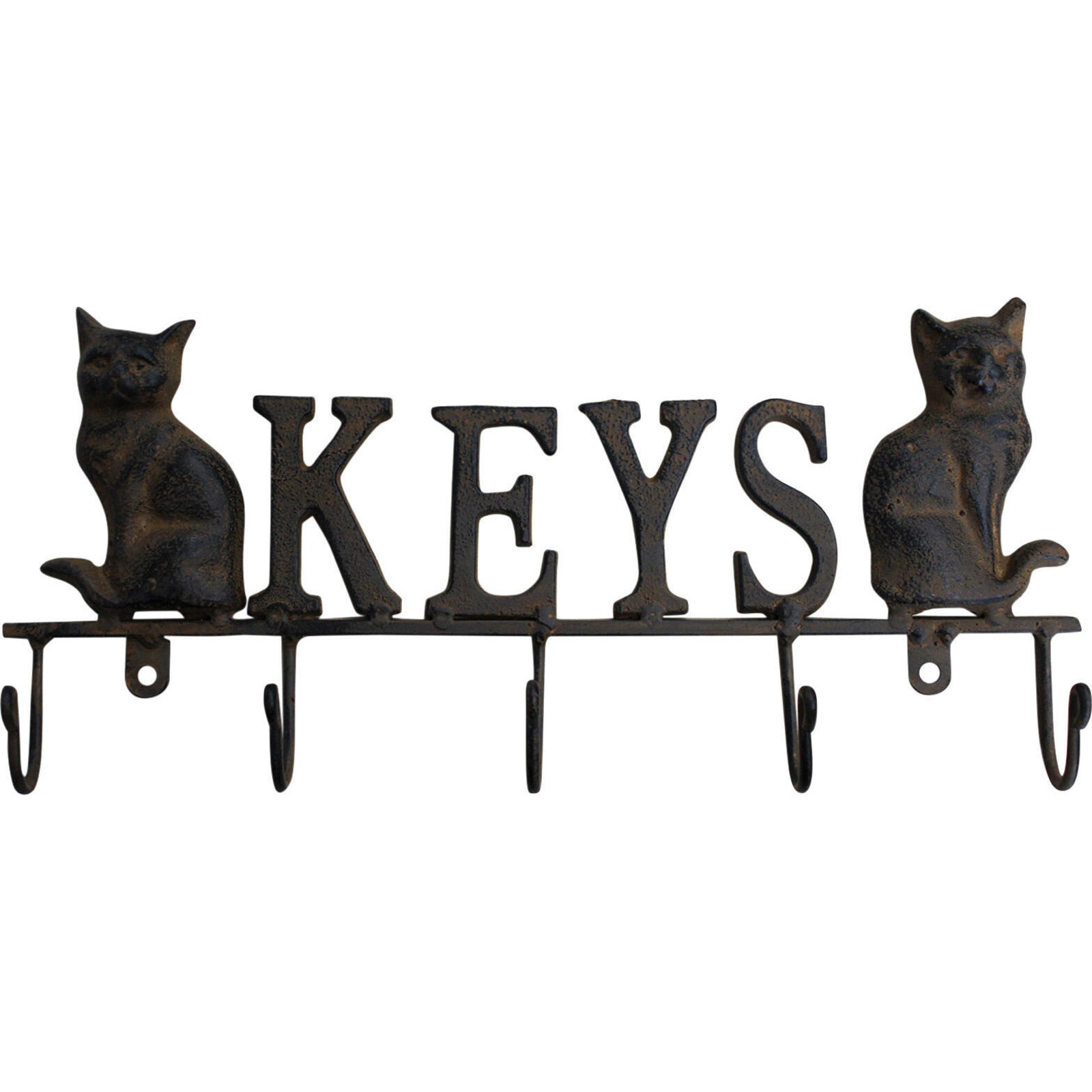 Double Cat Key Hook