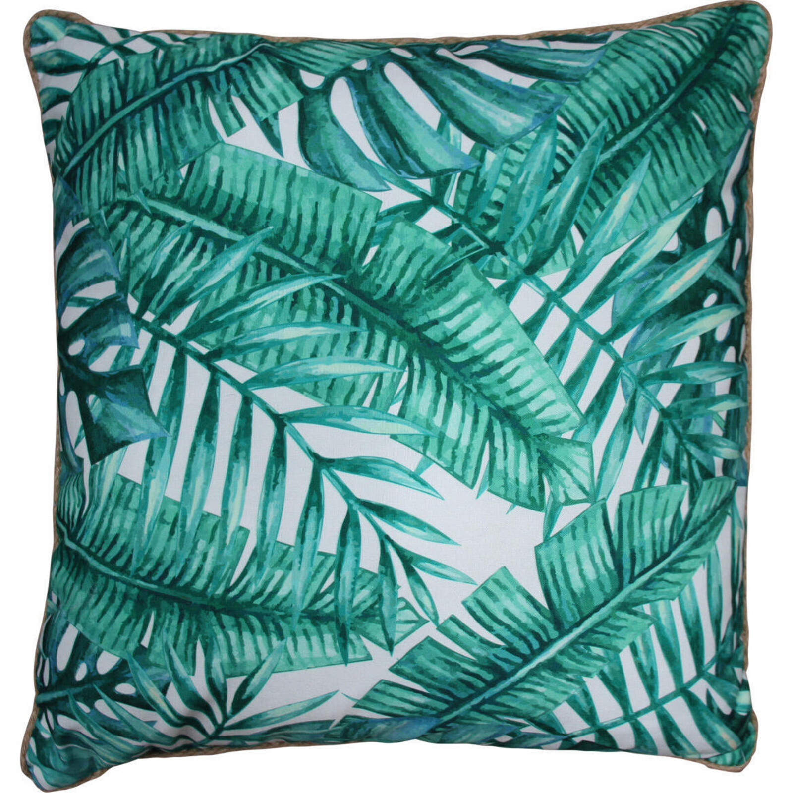Cushion Tropical Palm Leaves
