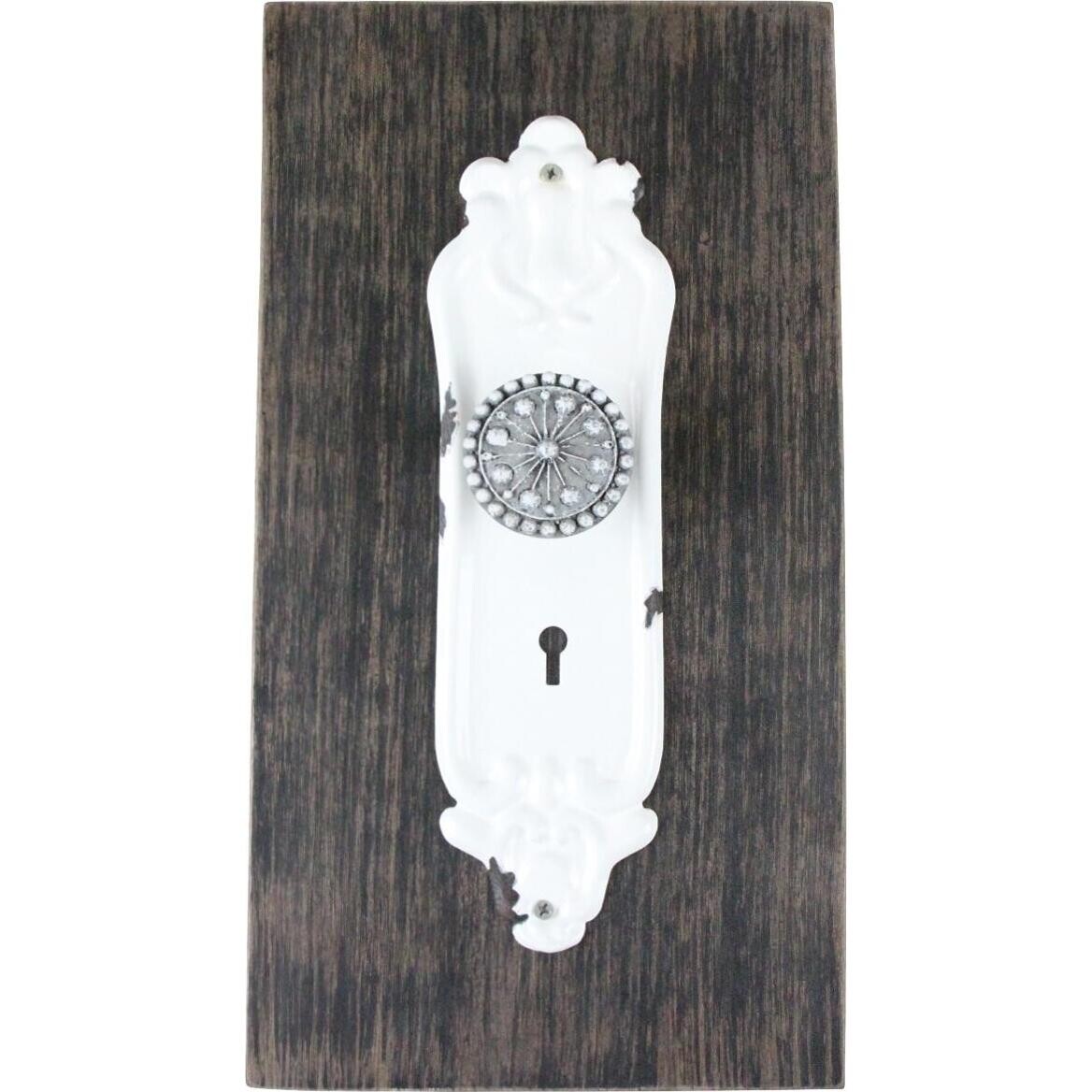 Hook Dark Timber La Porte white