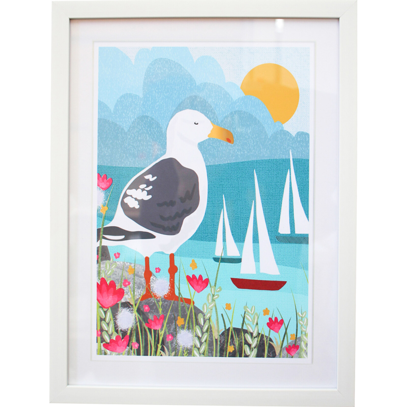 Framed Print Seagull