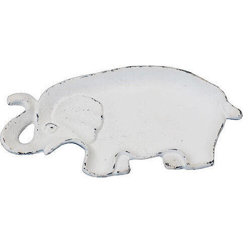 Tray Elephant White