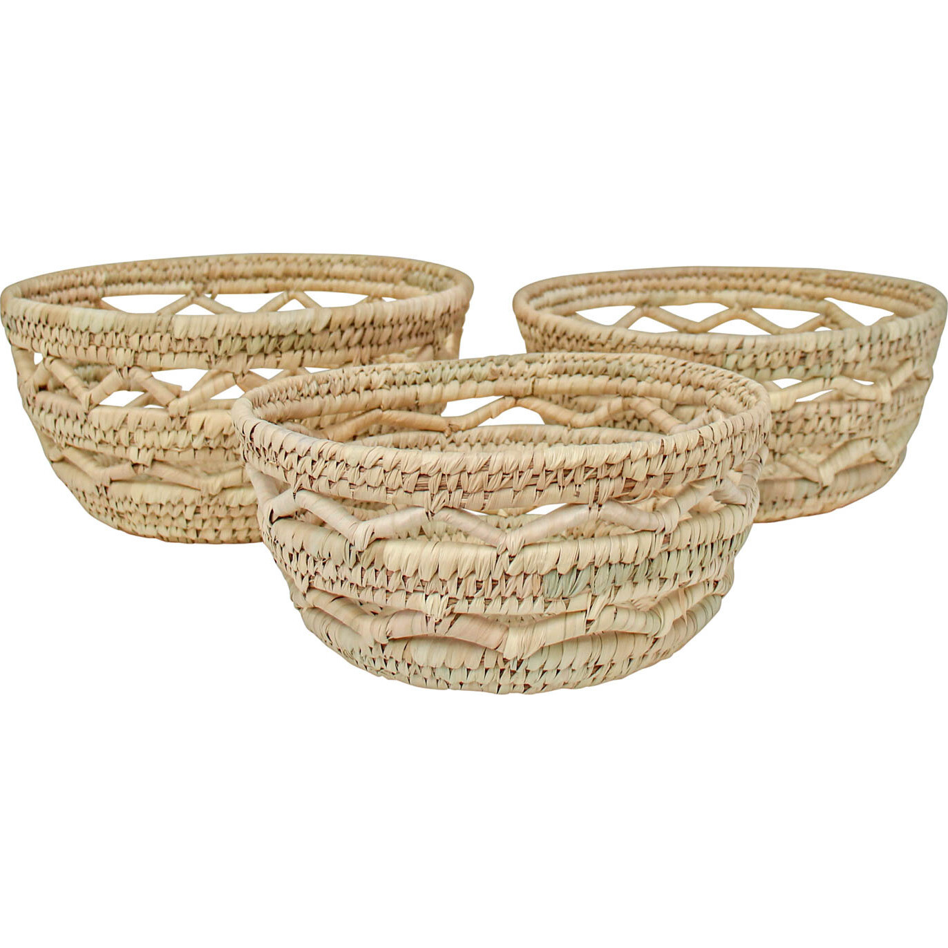 Woven Fruit Basket S/3