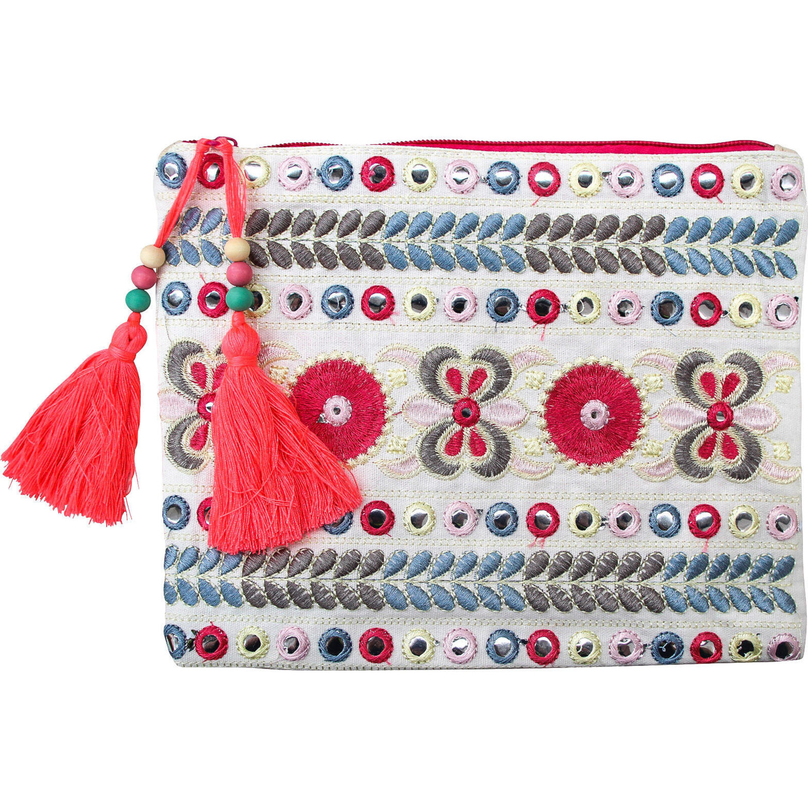 Purse Embroided Pastel