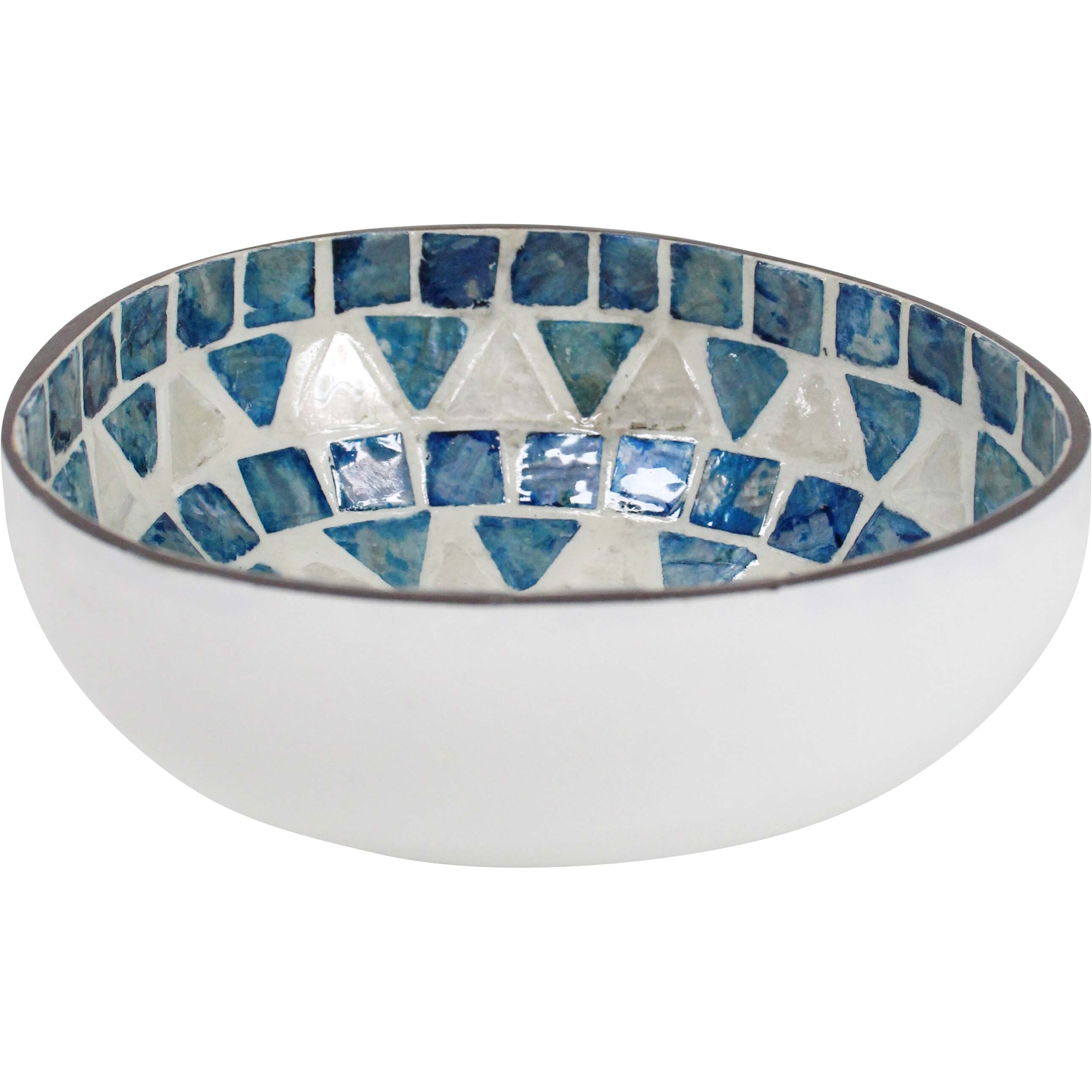 Coco Bowl Santorini White Outer