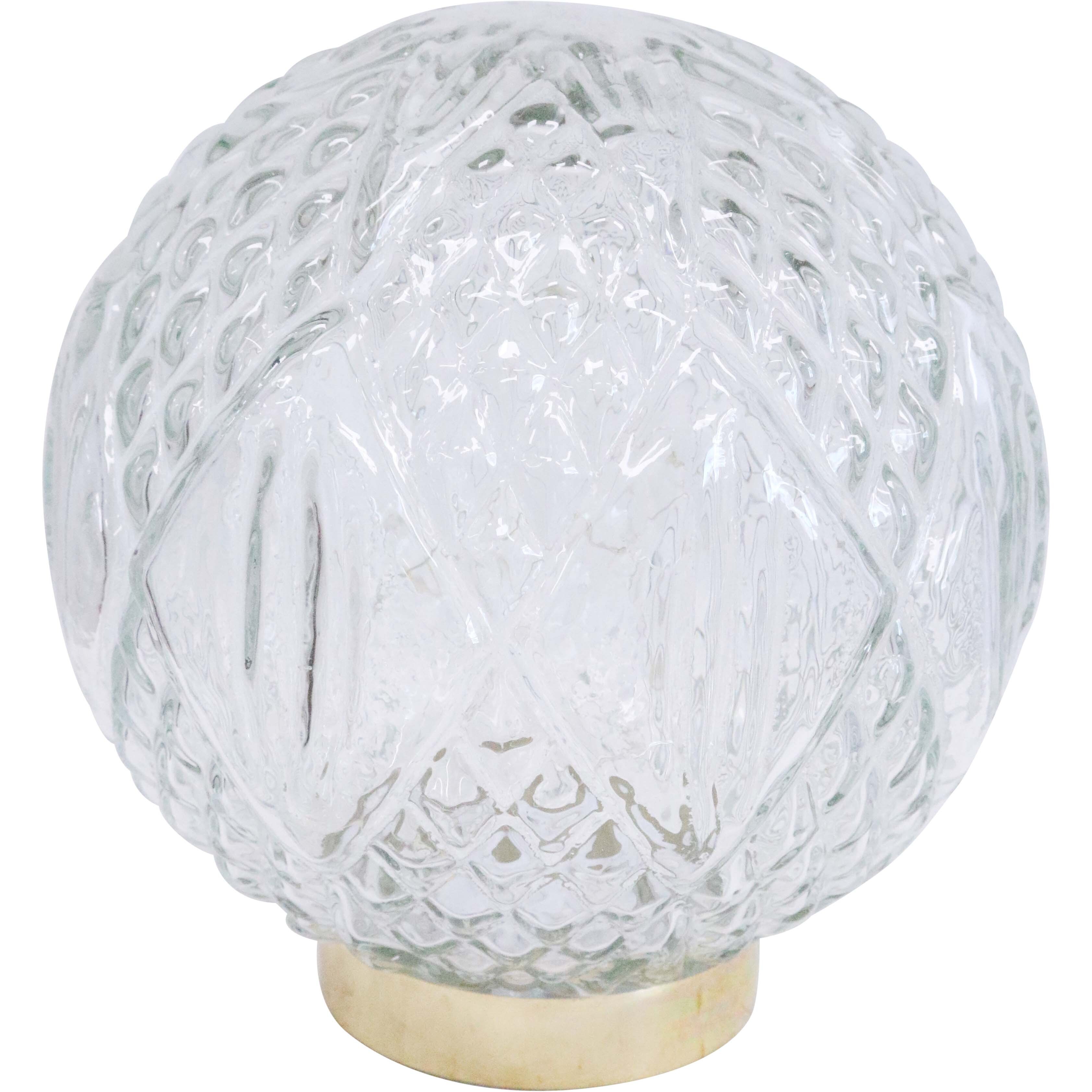 LED Glass Vintage Ball Med