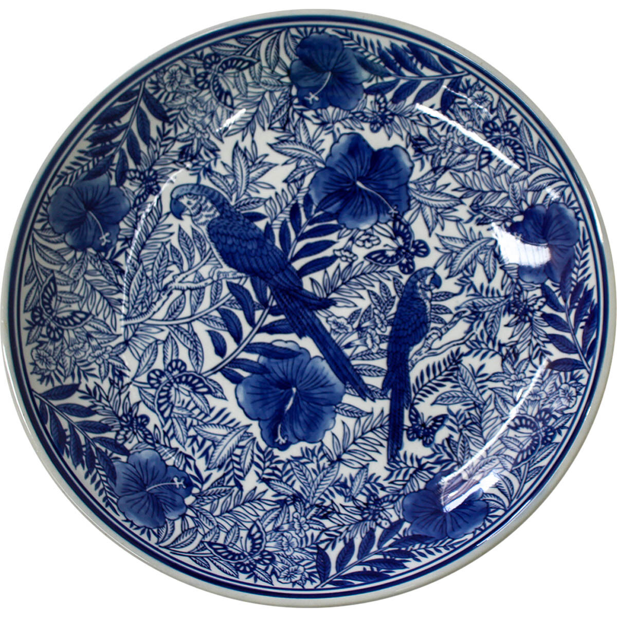 # Platter Blue Parrot