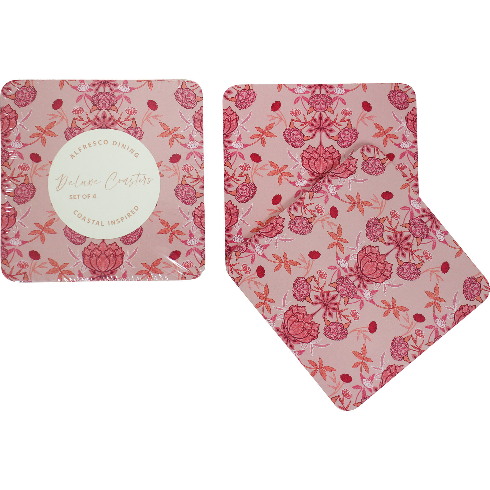 Coaster Floral Garden Blush S/4