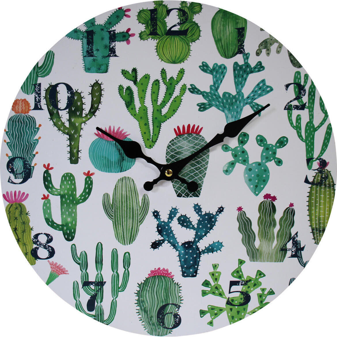 Clock Cactus 34cm