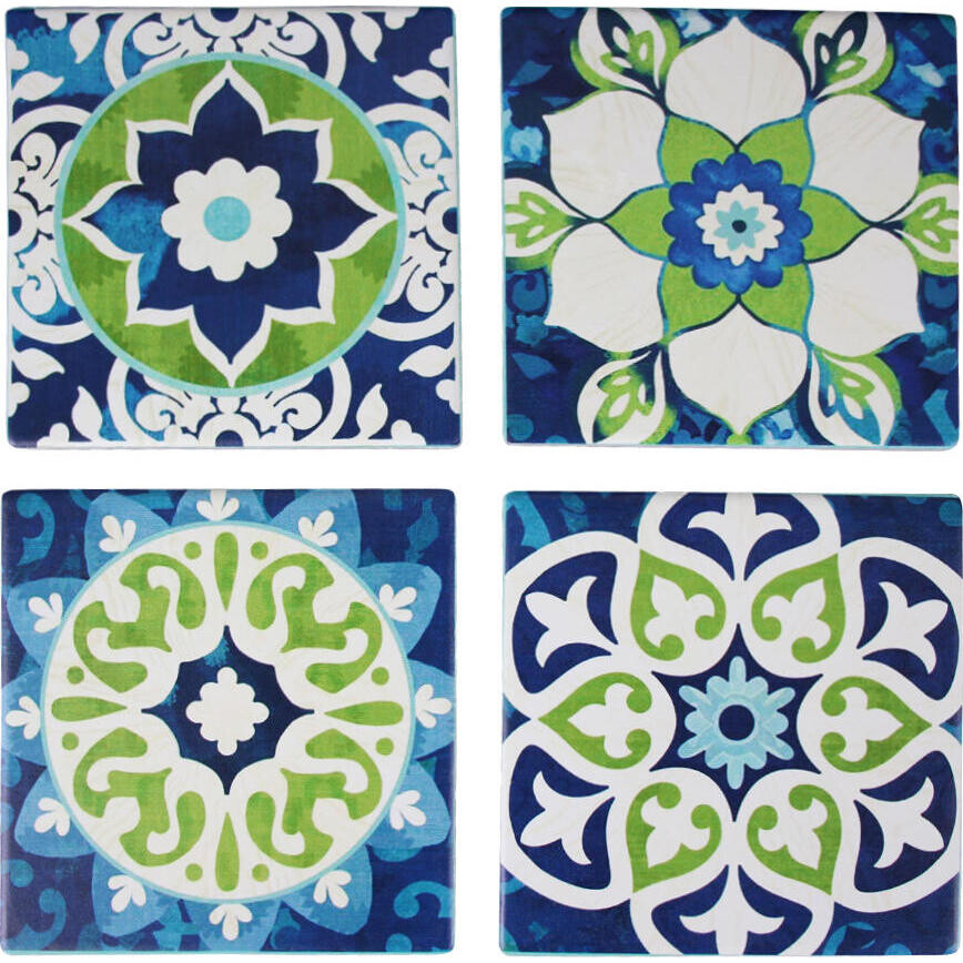 Coaster Esta Tile S/4