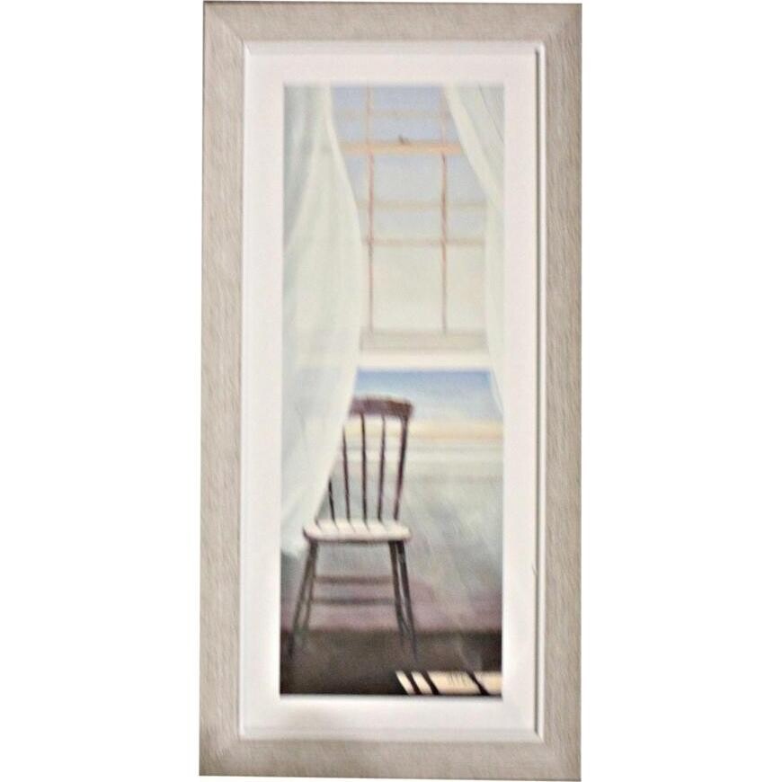 Framed Print Ocean Chair