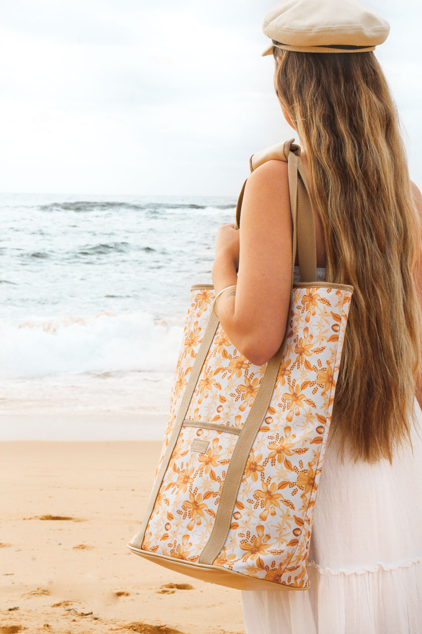 Beach Cooler Tote Aurora