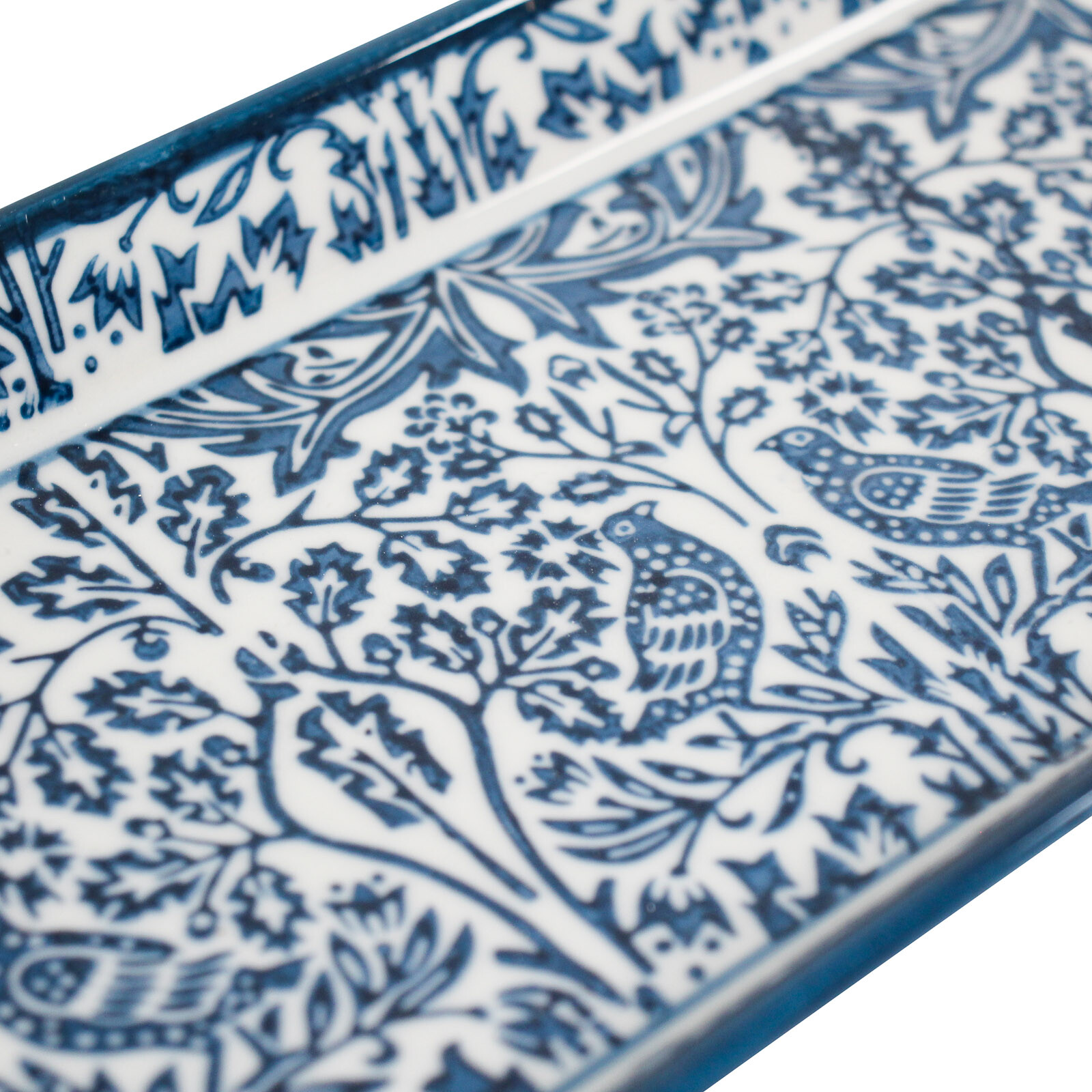 Rectangle Plate William Morris