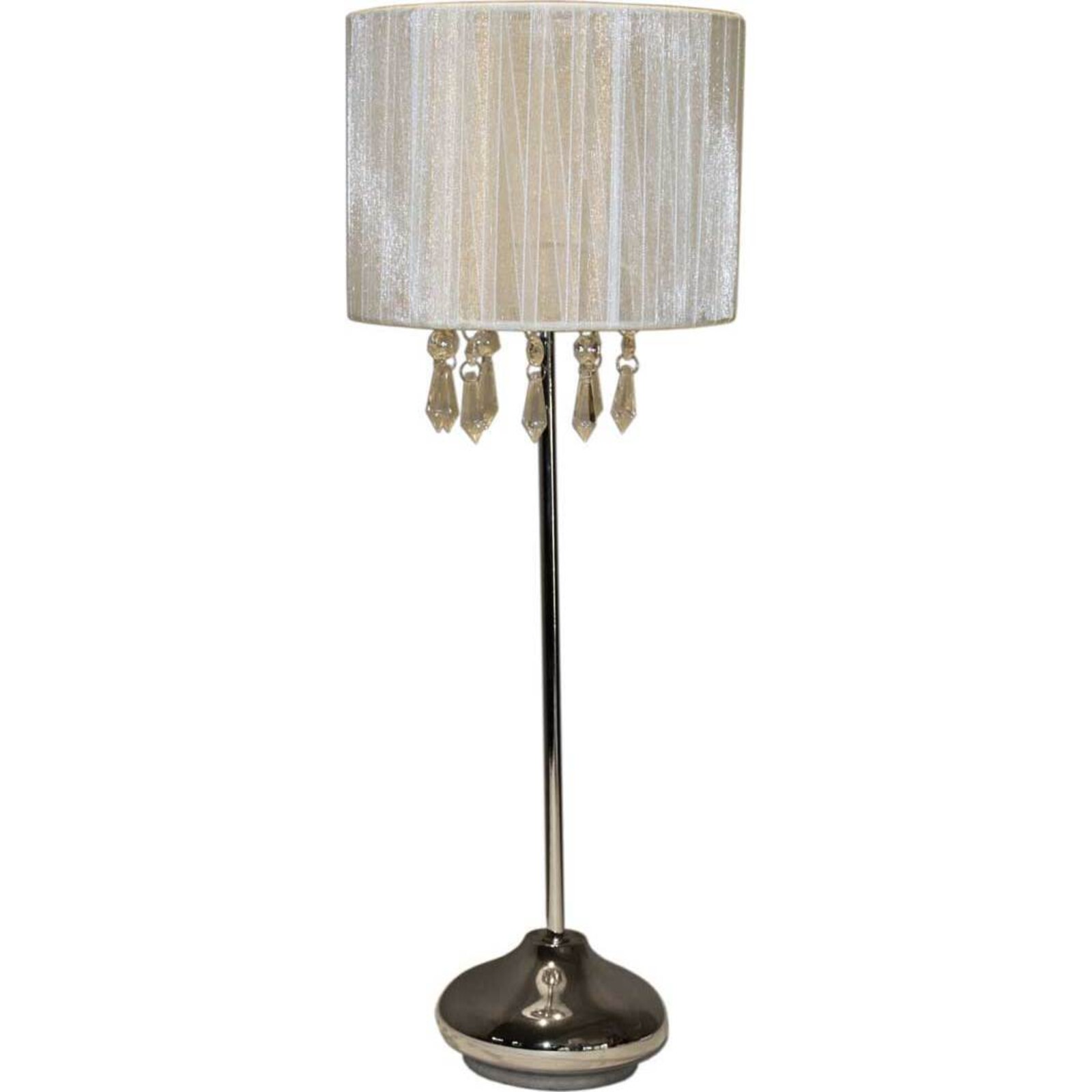 Table Lamp - Cristal Drop White