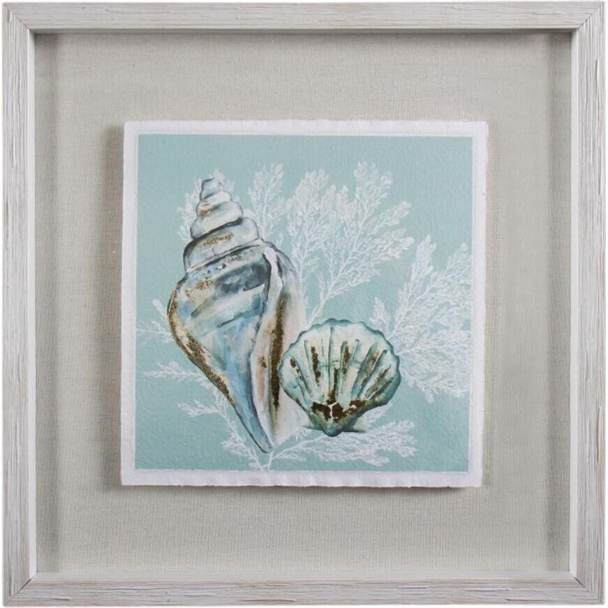 Framed Shell Gold 2