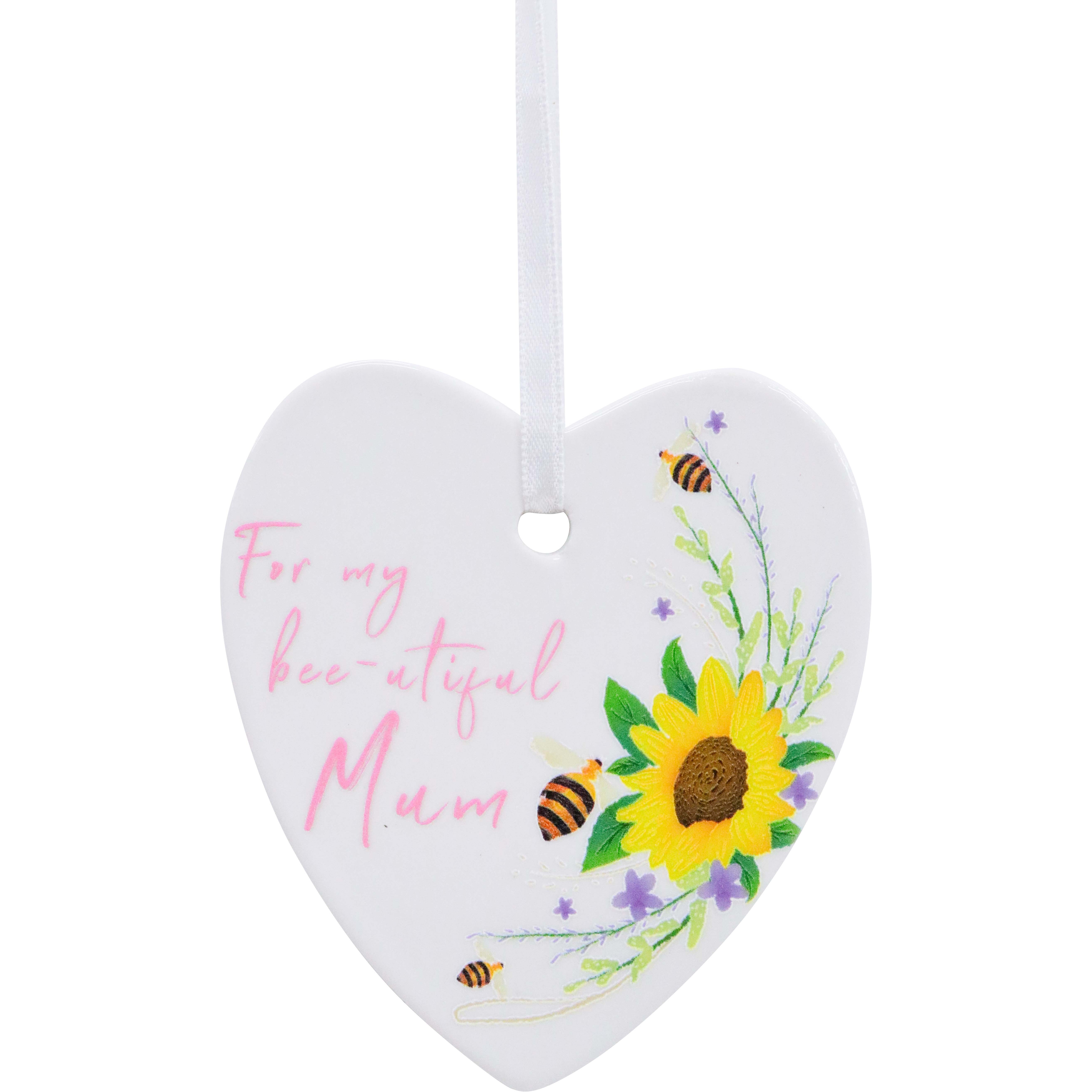 Bee Heart Mum Pink