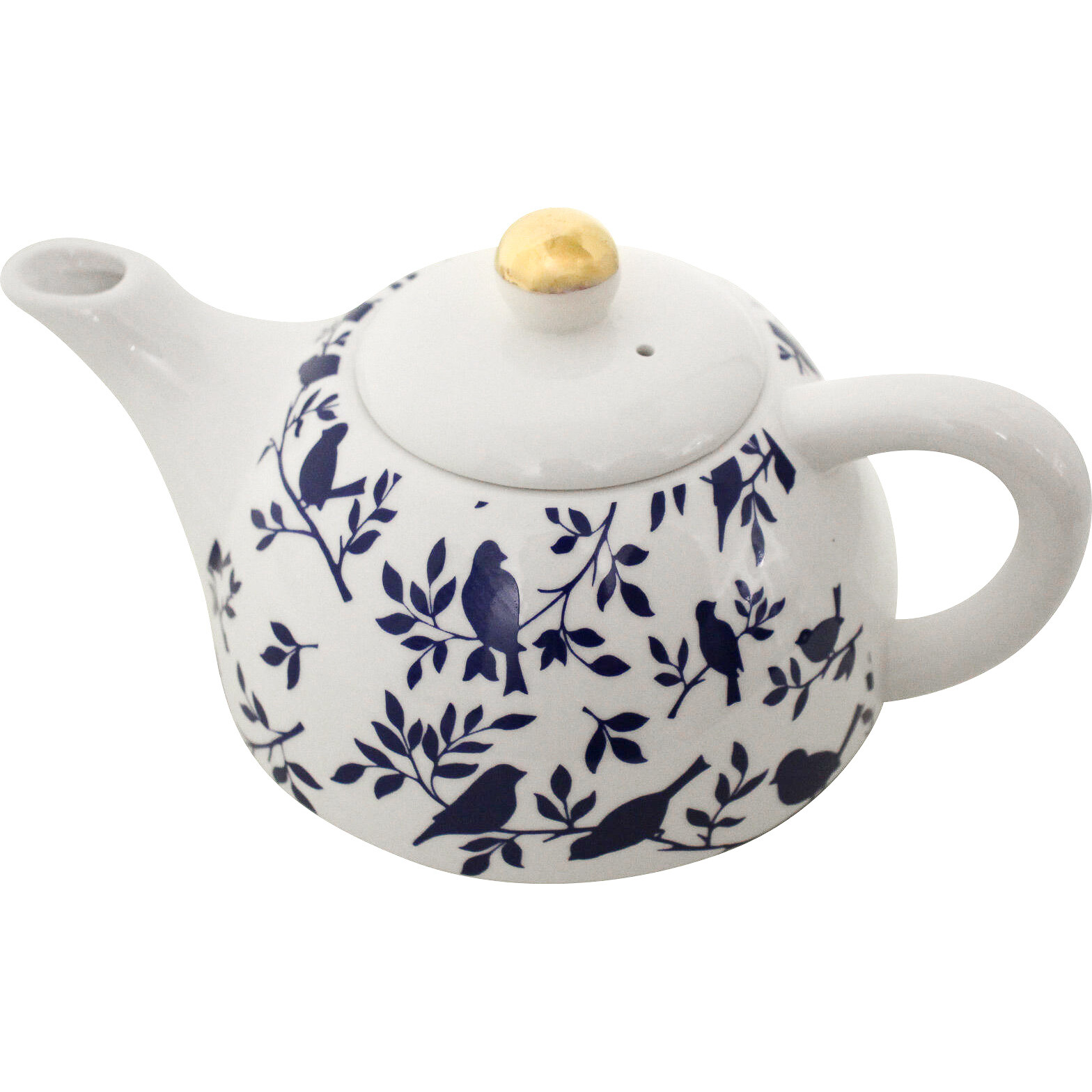 Teapot Blue Bird