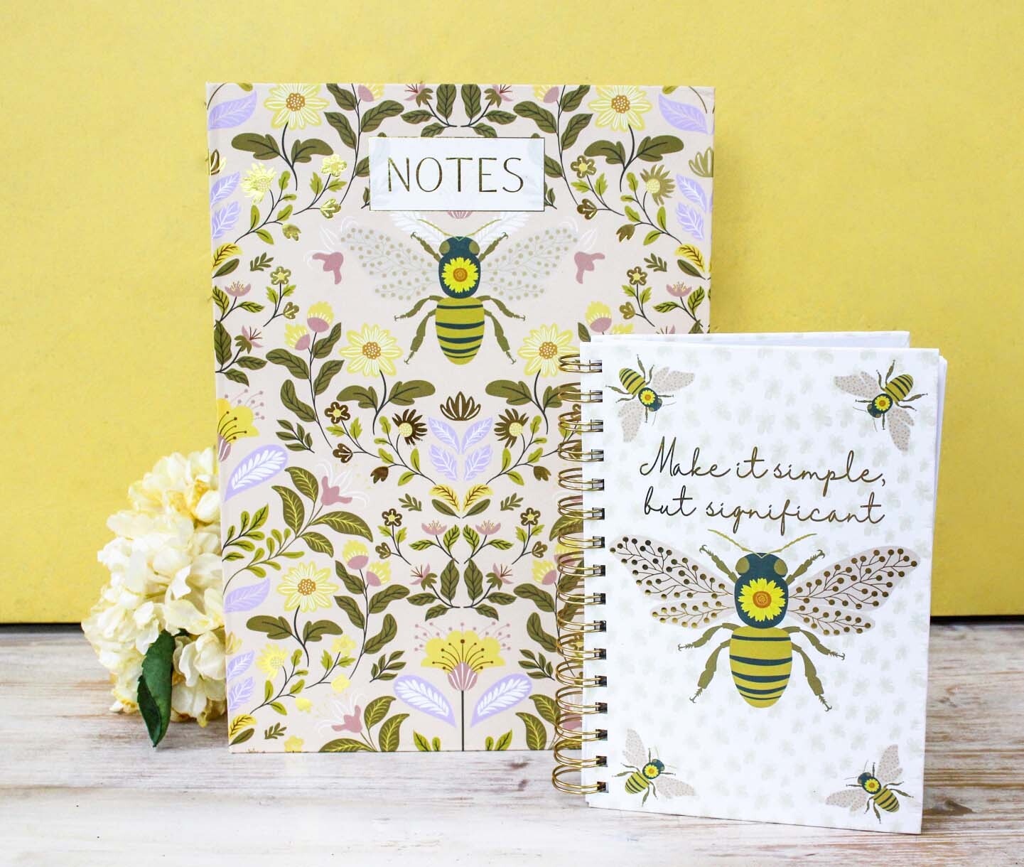 A4 Padfolio Bee Folk