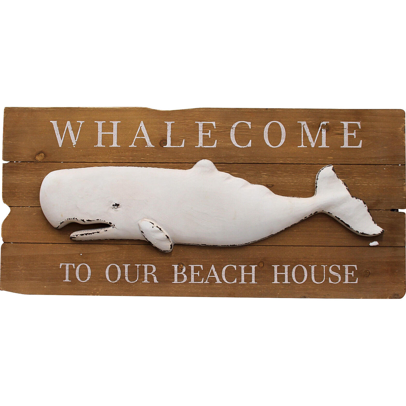 Wall Art Whale Welcome