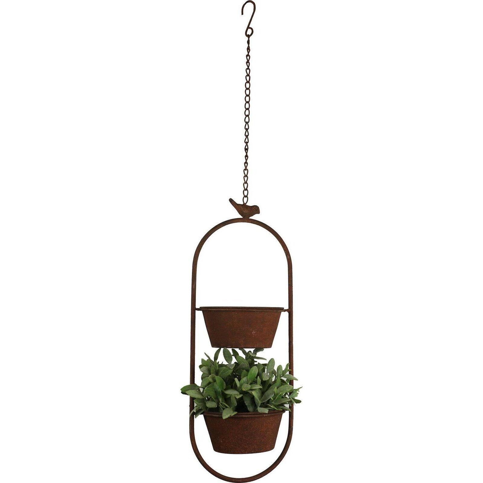 Hanging Pot Stand Rustico Double