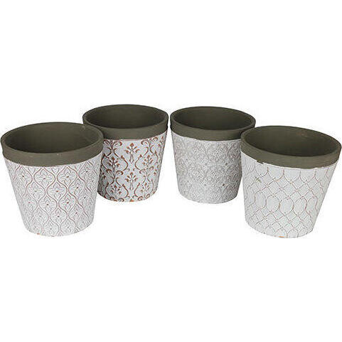 Pots Pattern Large S/4 