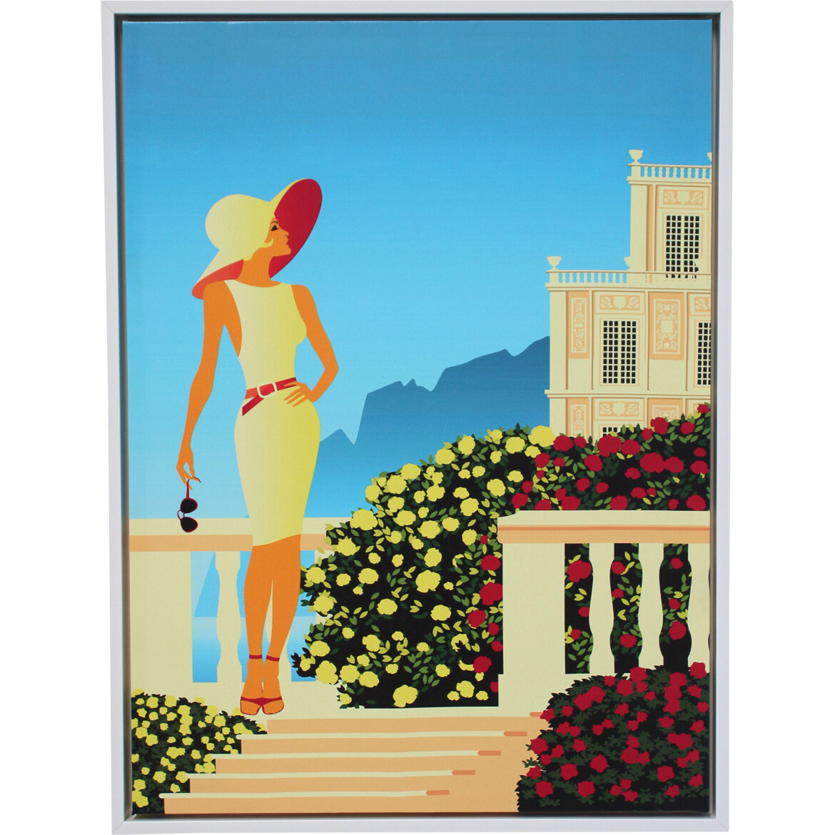 Framed Canvas Riviera