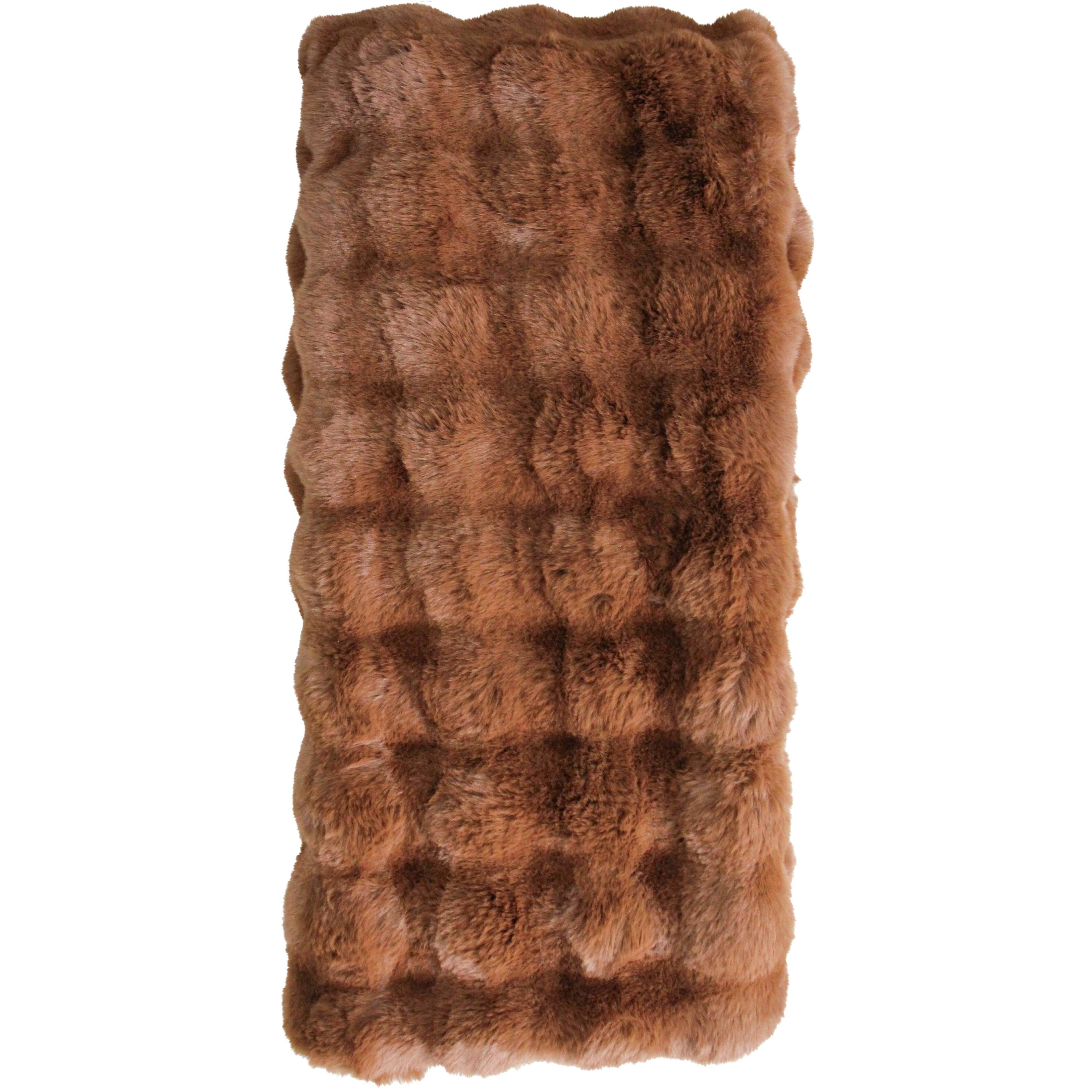 Throw Lux Faux Fur Coco