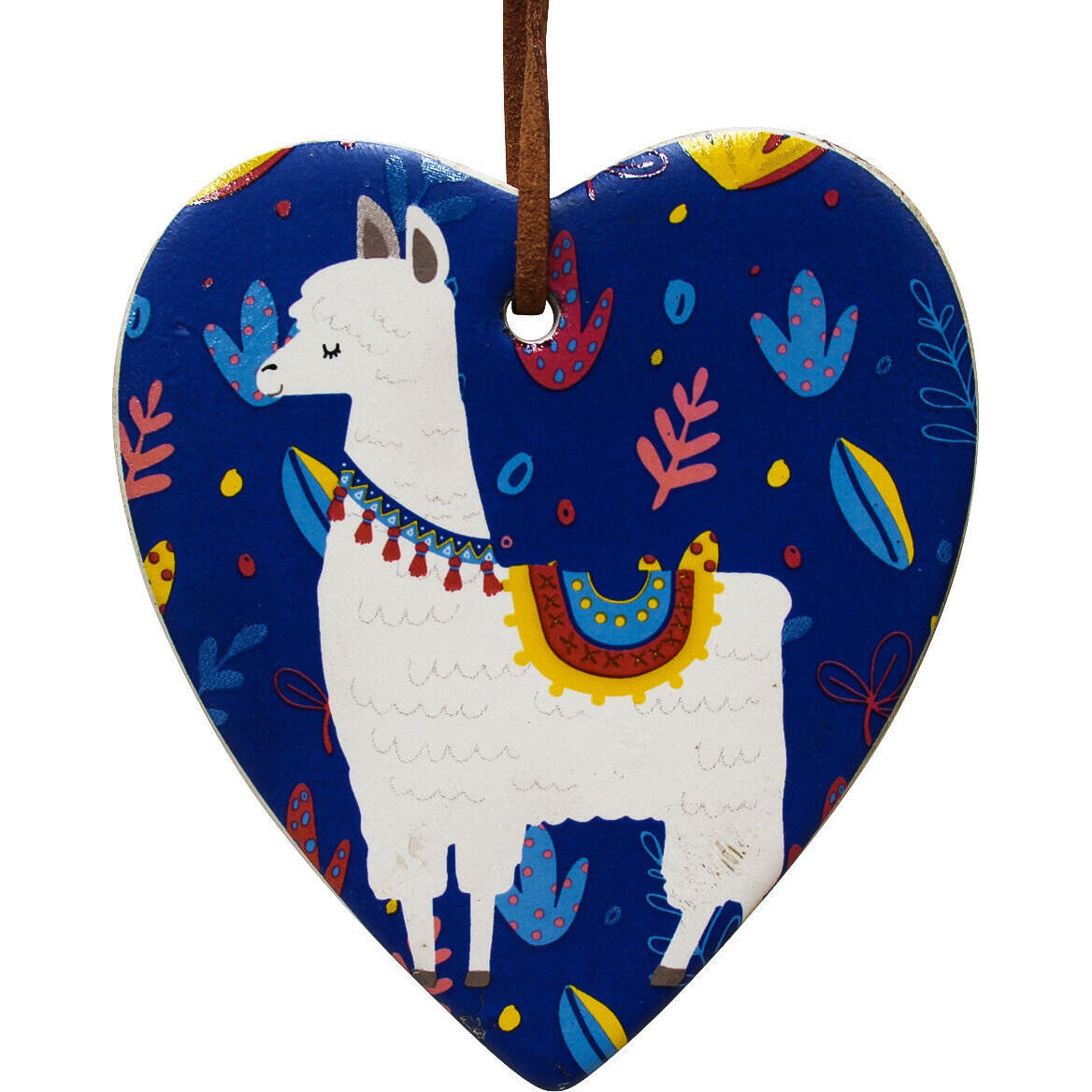 Hanging Heart Llama