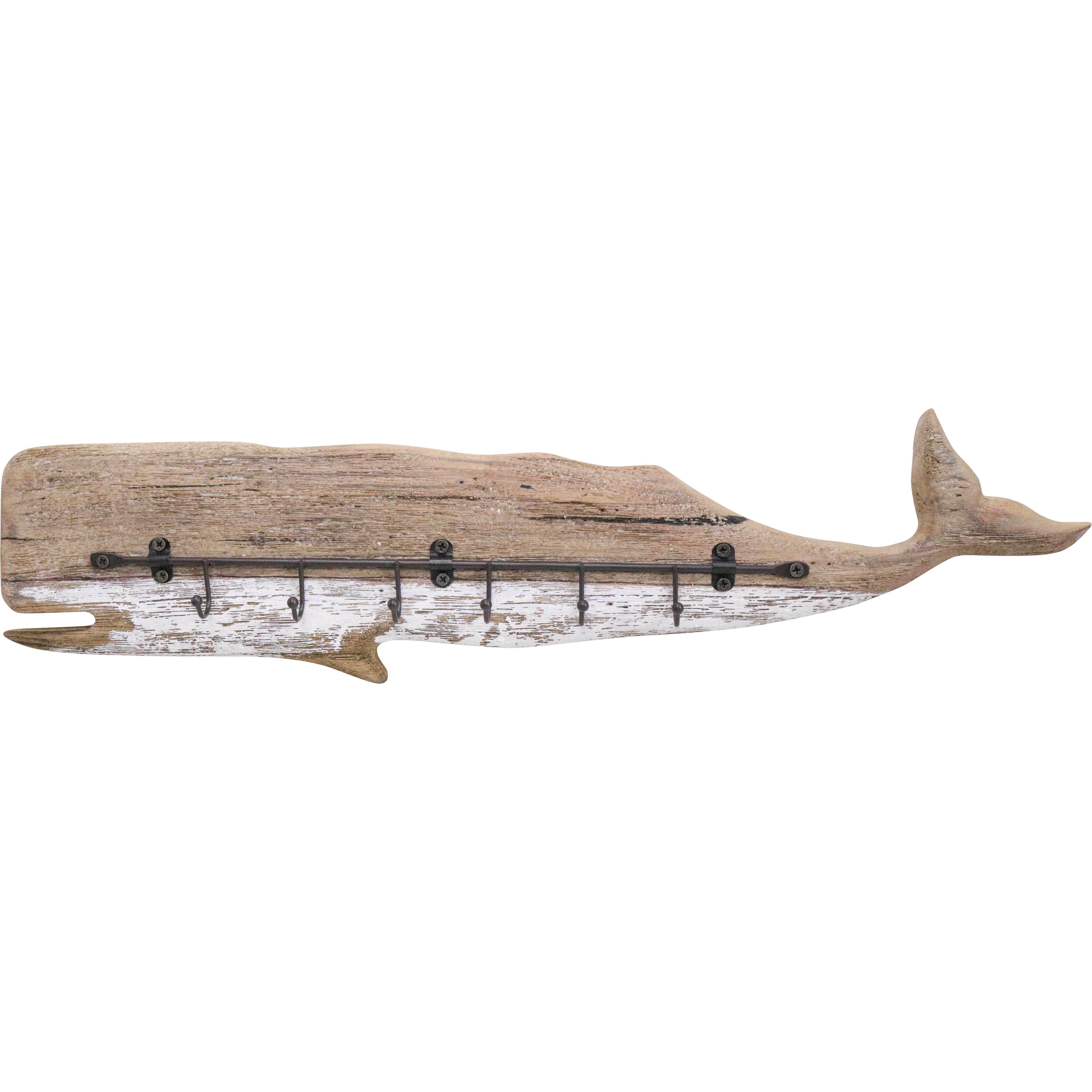 Rustic Whale Hook