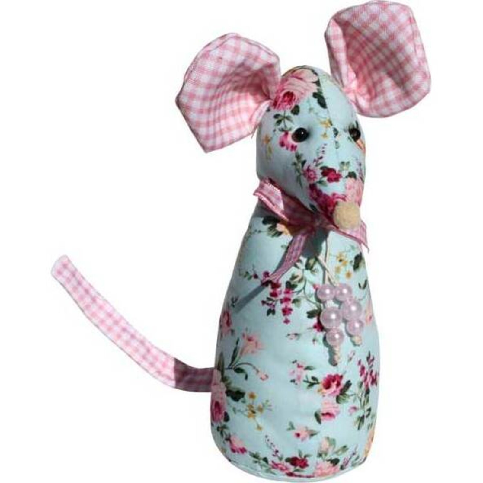 Sitting Mouse Pink Ears