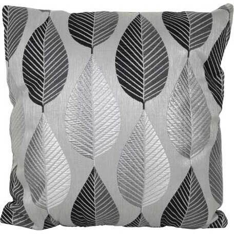 Cushion Silver Leaves