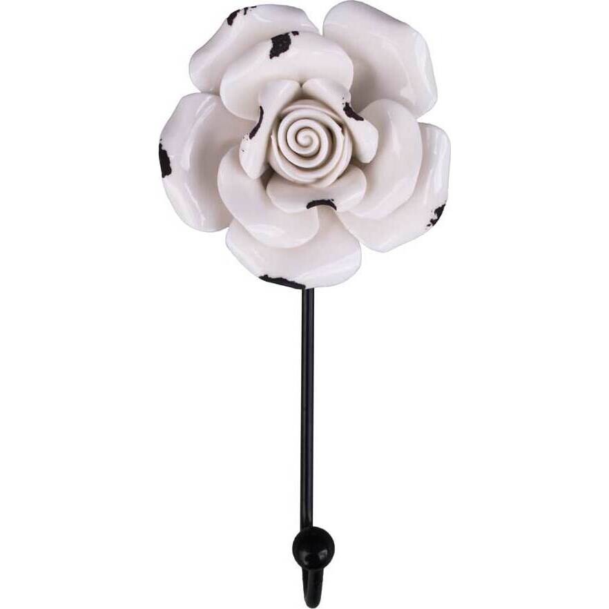 Hook Ceramic rose