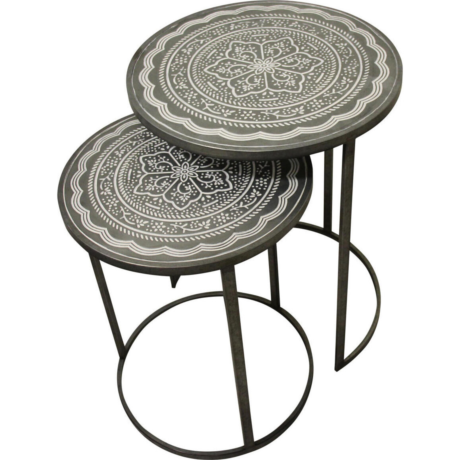 Metal Tables S/2