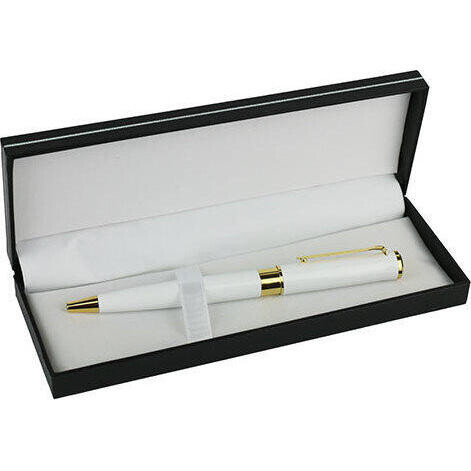 Pen White Gloss Gold