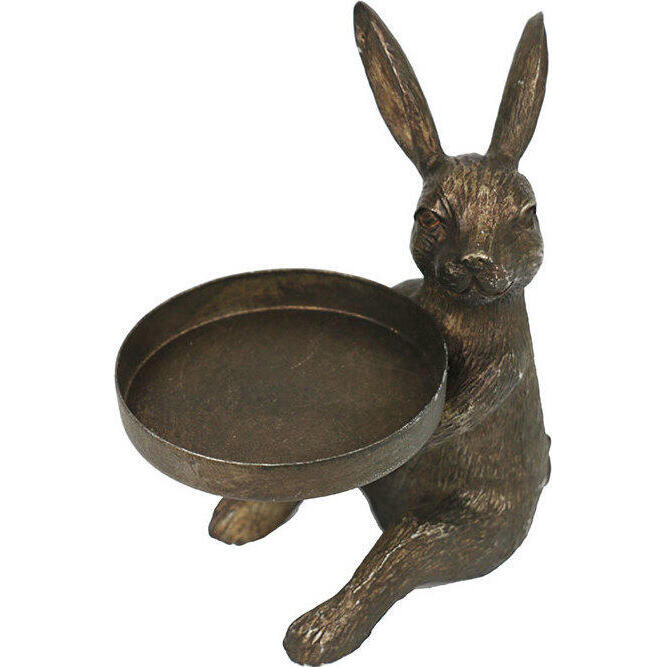 Candleholder Sitting Rabbit