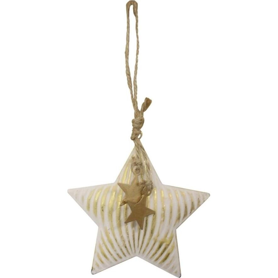 Hanging Star Rib Gold Stars