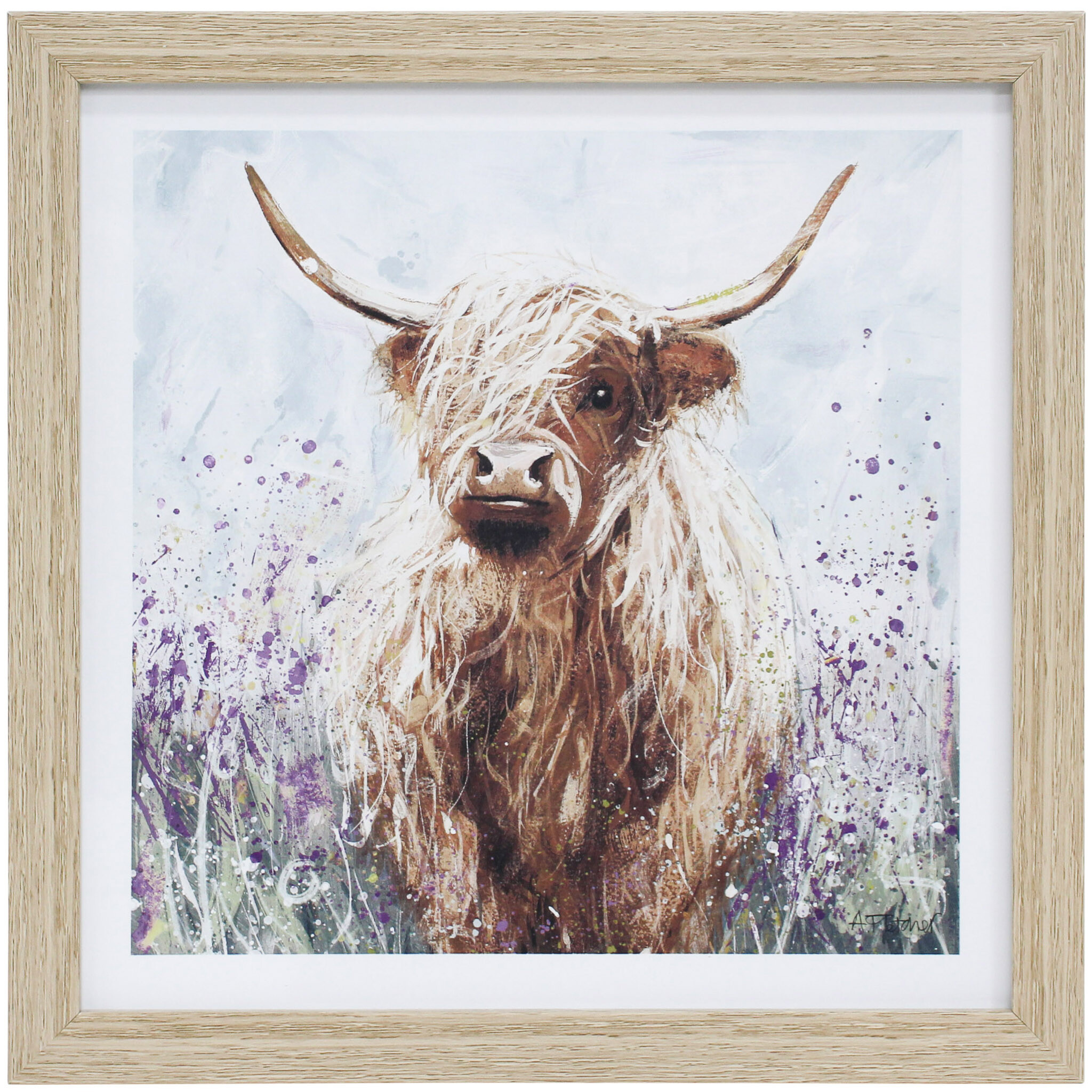 Framed Print Heather