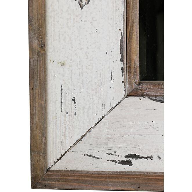 Mirror Rustic White