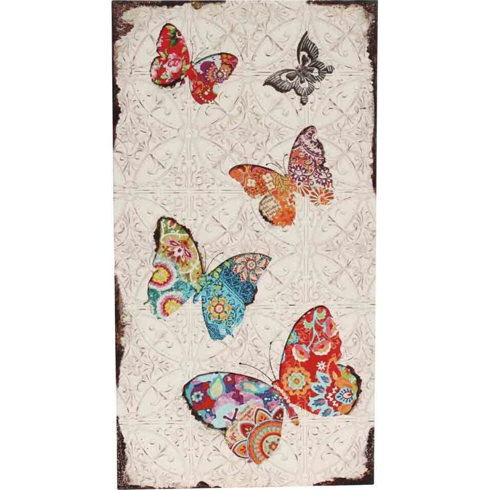 Canvas Art -  Colour Butterflies