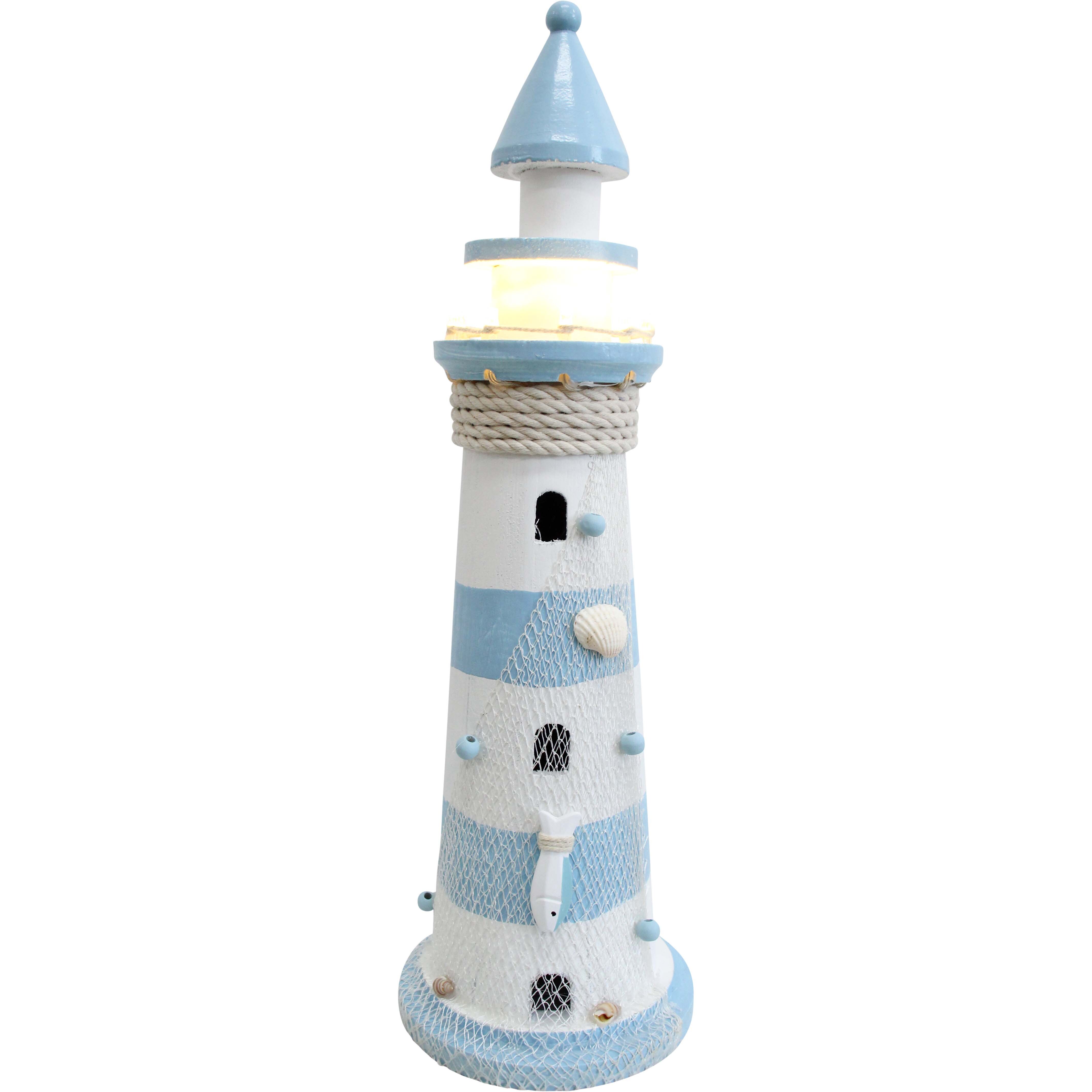 LED Lighthouse Lrg Stripe