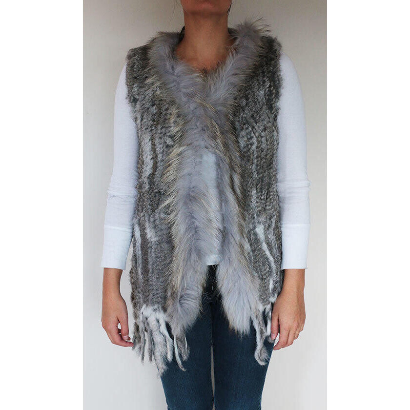 Lapin Vest Long Grey