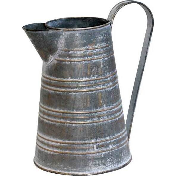 Jug French Grey Stripe